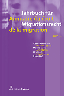 Buch Jahrbuch für Migrationsrecht 2021/2022