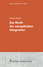 Buch Das Recht der europäischen Integration